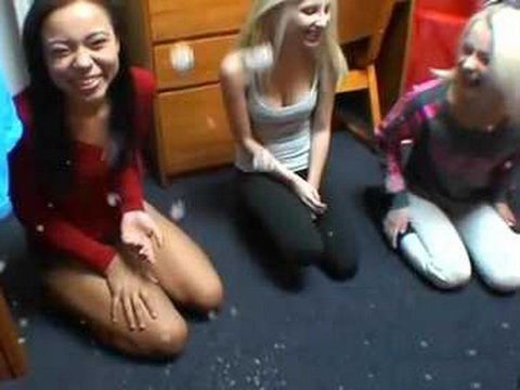 Teen Sluts Totally Lost Their Minds At Dorm Room Party