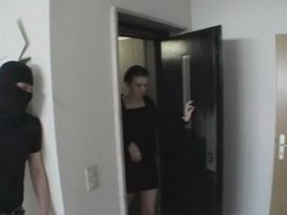 Brunette Gets Brutally Atacked And Fucked By Some Crazy Masked Maniacs