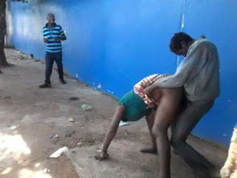 Crazy Public Sex In Africa