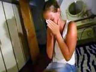 Girl Starts Crying After Realizing That There Is No Place To Hide From Uncle