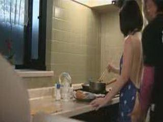 Japanese Housewige Was To Sexy For Sons Horny Friend