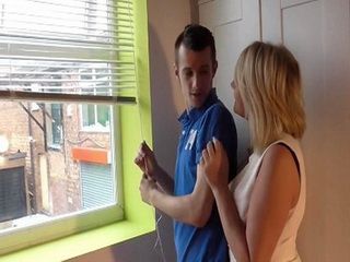 Boy Gets Confused With His Mature Lady Neighbor Scary Intentions