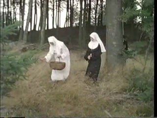 Nuns Gets Fucked By A Priest In A Forest