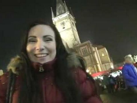 Amateur Babe Gets Indecent Proposal From Stranger While Waiting New Year On Public Square