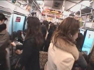 Japanese Handjob In Train