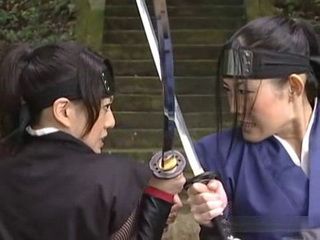 Samurai Warrior Gets Double Penetrated Uncensored