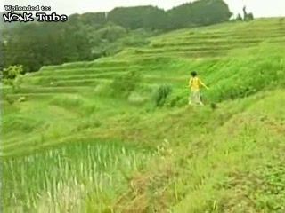 Old Japanese Bastard Fucks Farmers Young Daughter In The Field