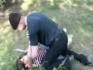 Girl Fucked In The Woods Under Knife Threat  Fuck Fantasy